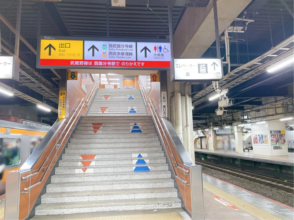 JR国分寺駅ホーム