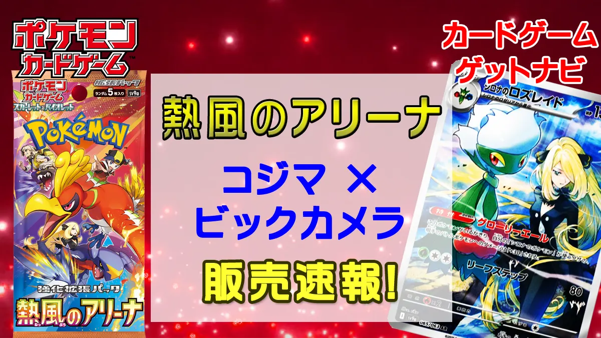 コジマ「熱風のアリーナ」販売