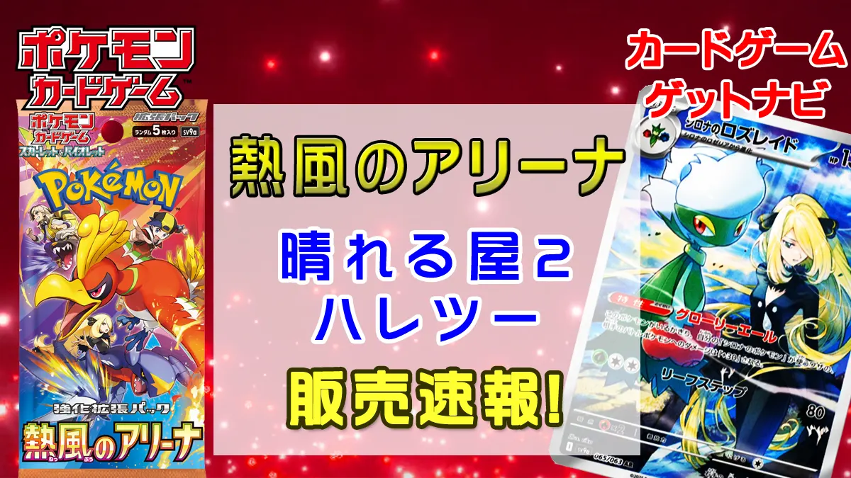 ハレツー「熱風のアリーナ」販売