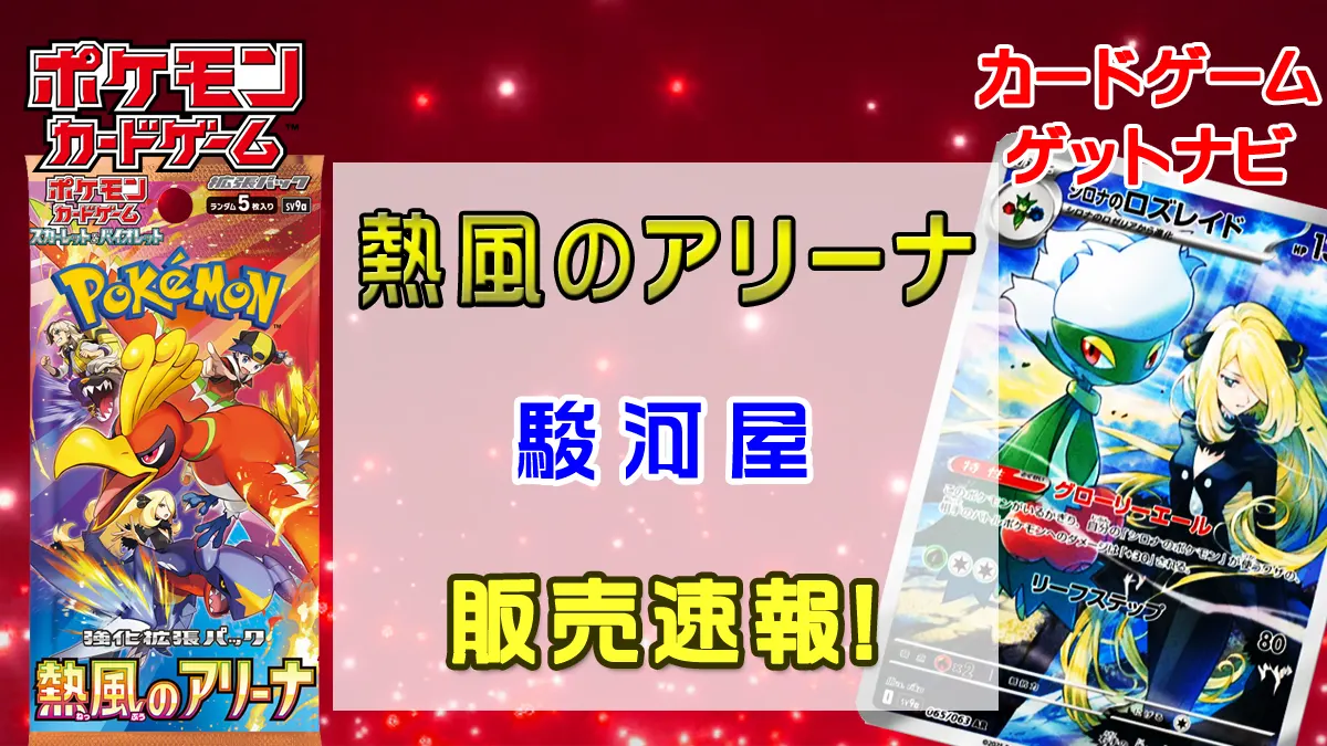 駿河屋「熱風のアリーナ」販売