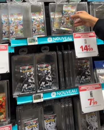 フランスでの日本語ポケカ
