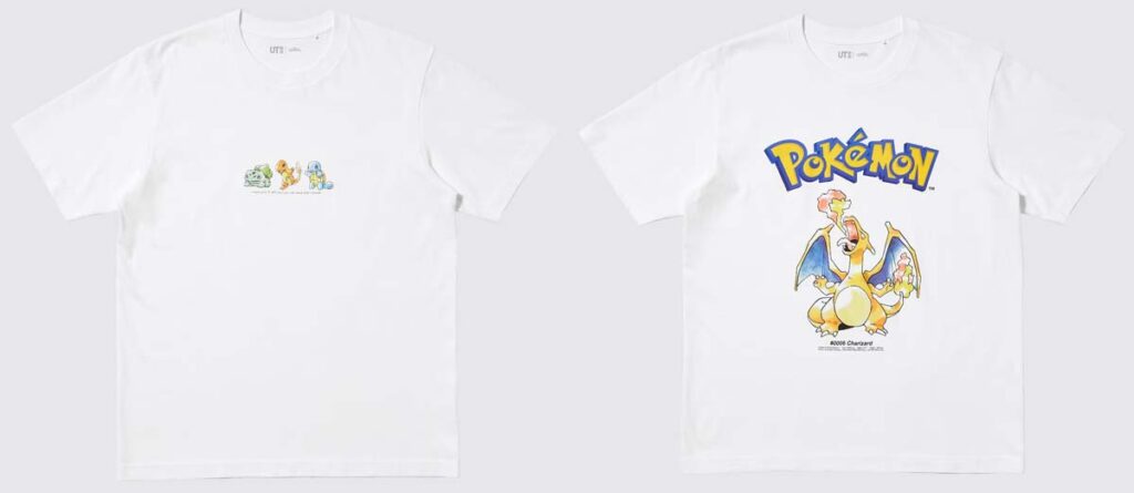 ユニクロUT×ポケモン30th