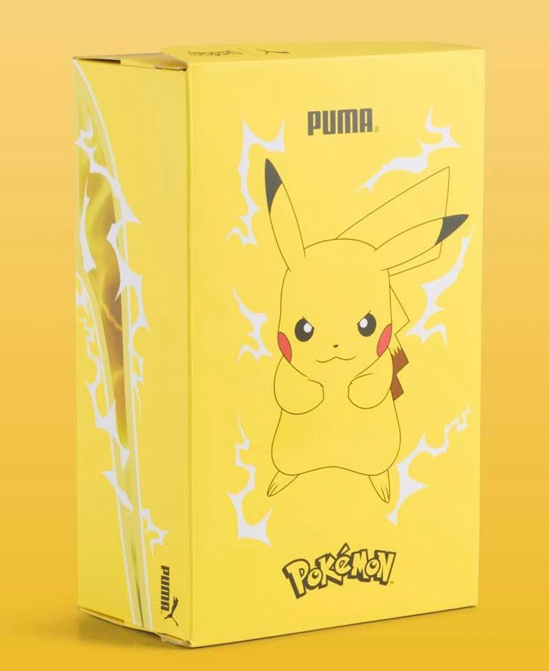 ポケモン×PUMAシューズの箱