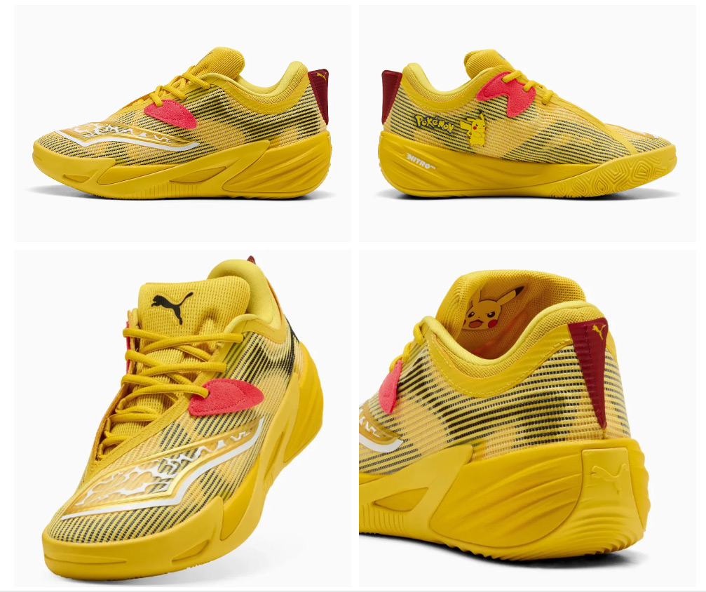 ポケモン×プーマコラボシューズデザイン