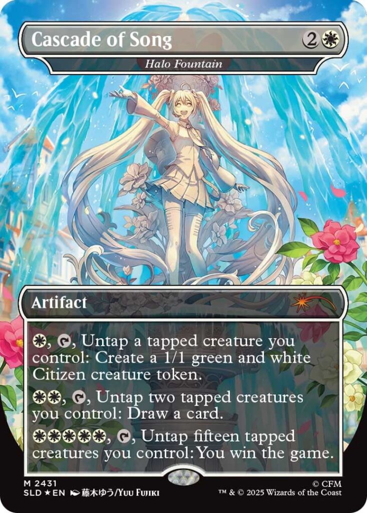 Credit Wizards of the Coast Cascade of Song