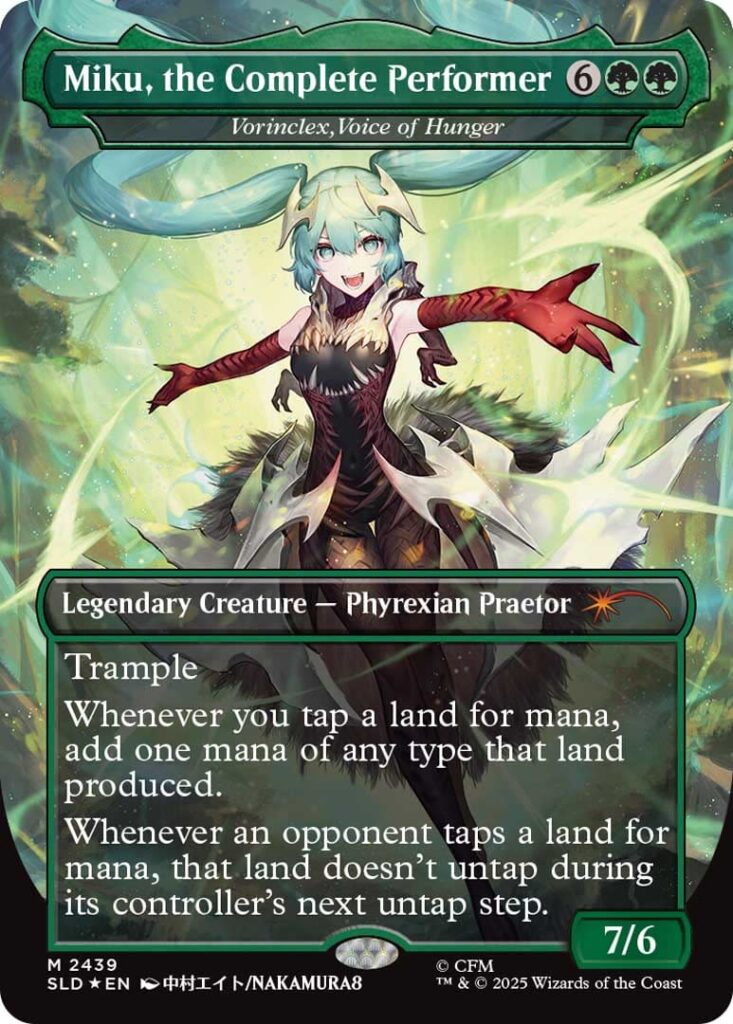 Credit Wizards of the Coast Miku, the Complete Performer