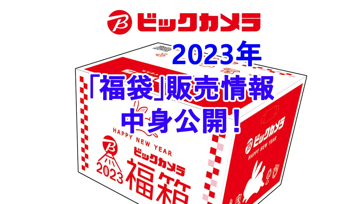 ビックカメラ福袋 福箱2023 A4ノートパソコン① - PC/タブレット