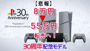 PS5 30th転売