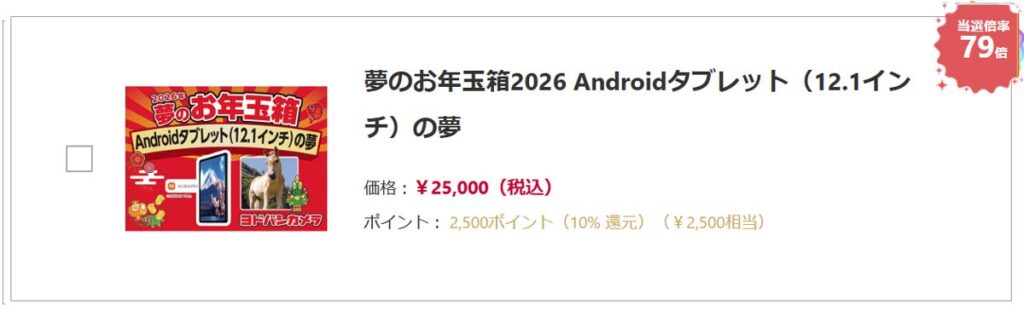 Androidタブレット（12.1インチ）の夢