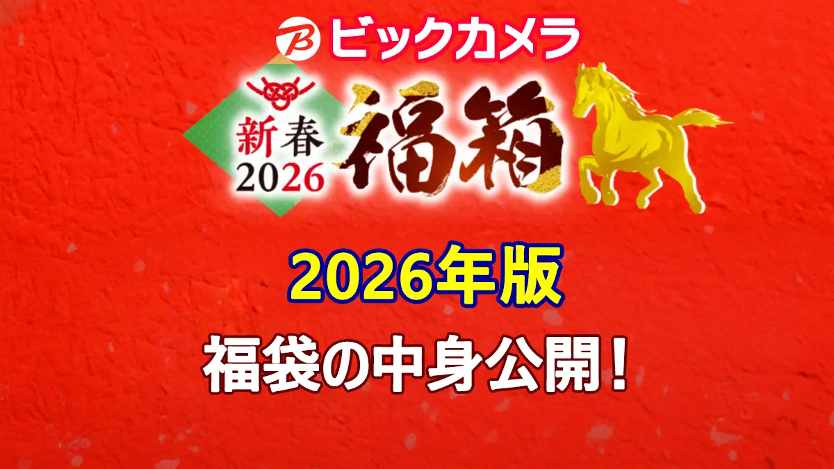 ビックカメラ 2022 福箱 どうぶつの森 ビックカメラ2026年『福箱（福袋
