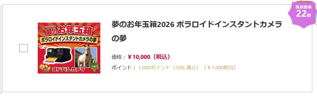 ポラロイドインスタントカメラの夢