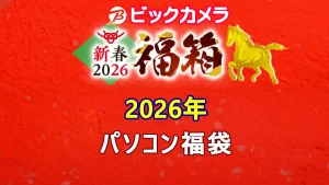 ビックカメラ2026福袋パソコン福袋