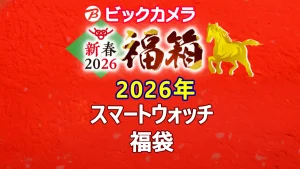 ビックカメラ福袋の中身公開2026スマートウォッチ