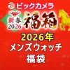 ビックカメラ福袋の中身公開2026メンズウォッチ